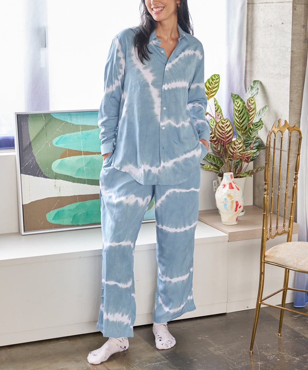 CITY SHED】Grey Dusk Winter Pyjama - SUKU Home