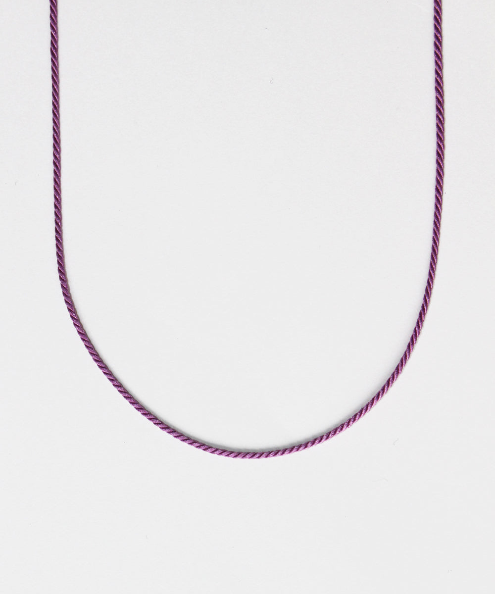 Braid Necklace Grape