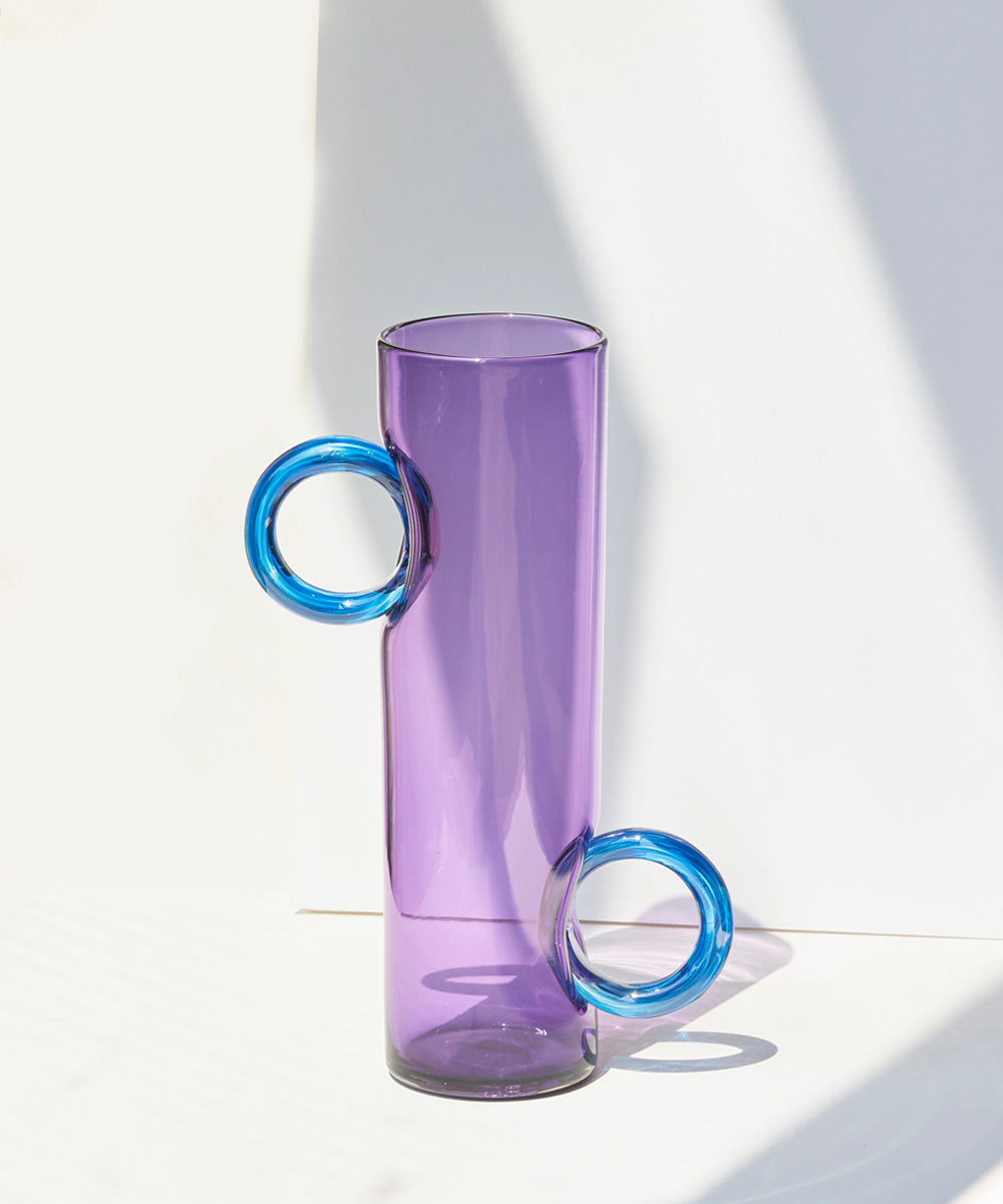 Powanie Vase Purple×Blue