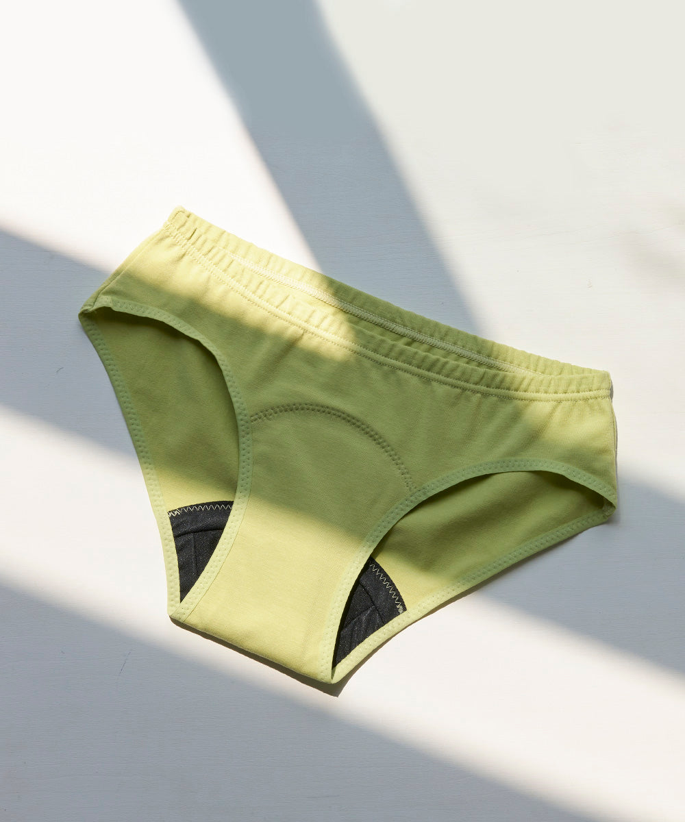 Organic Cotton Period Underwear Regular Komatsuna