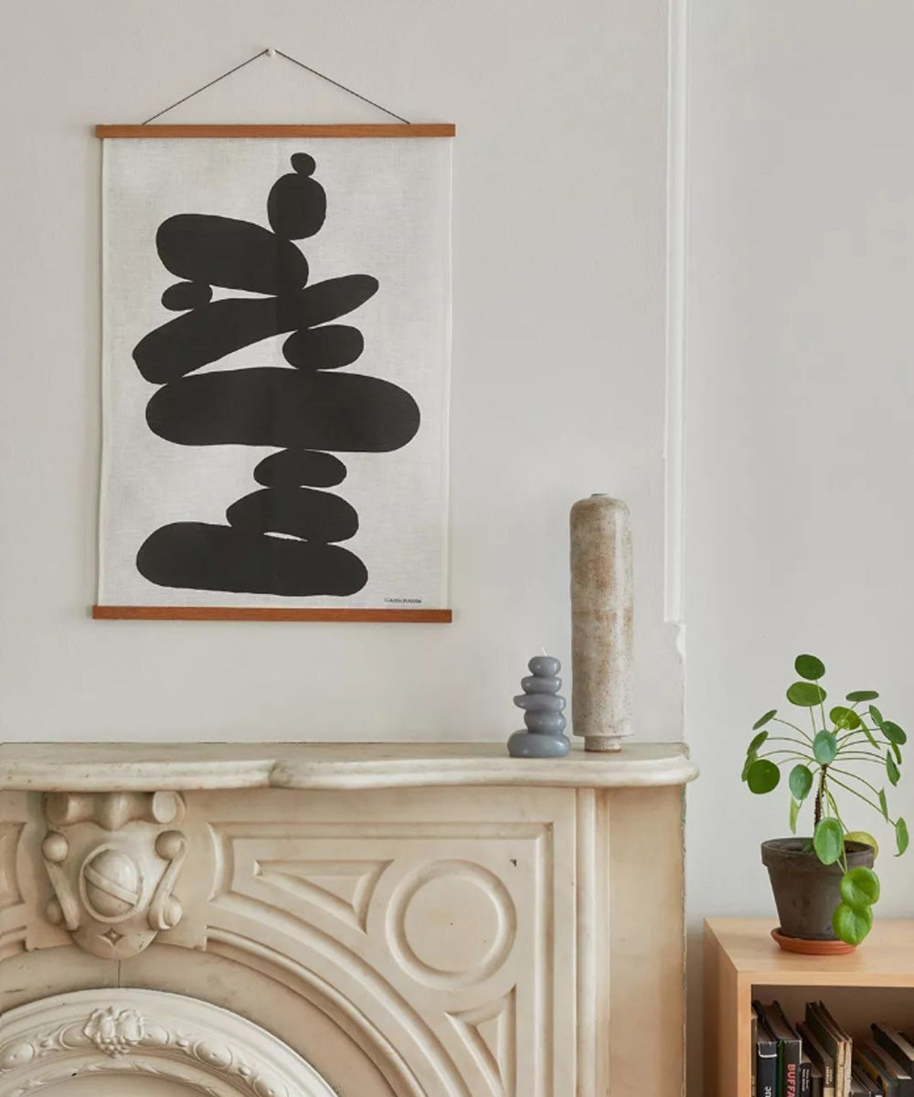 Ebb + Flow Linen Art Small Balance