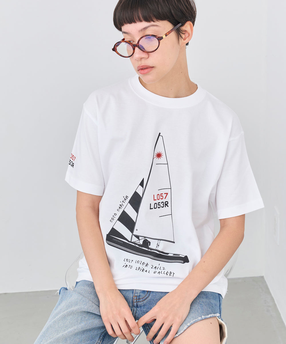 L057 L053R T-shirts White