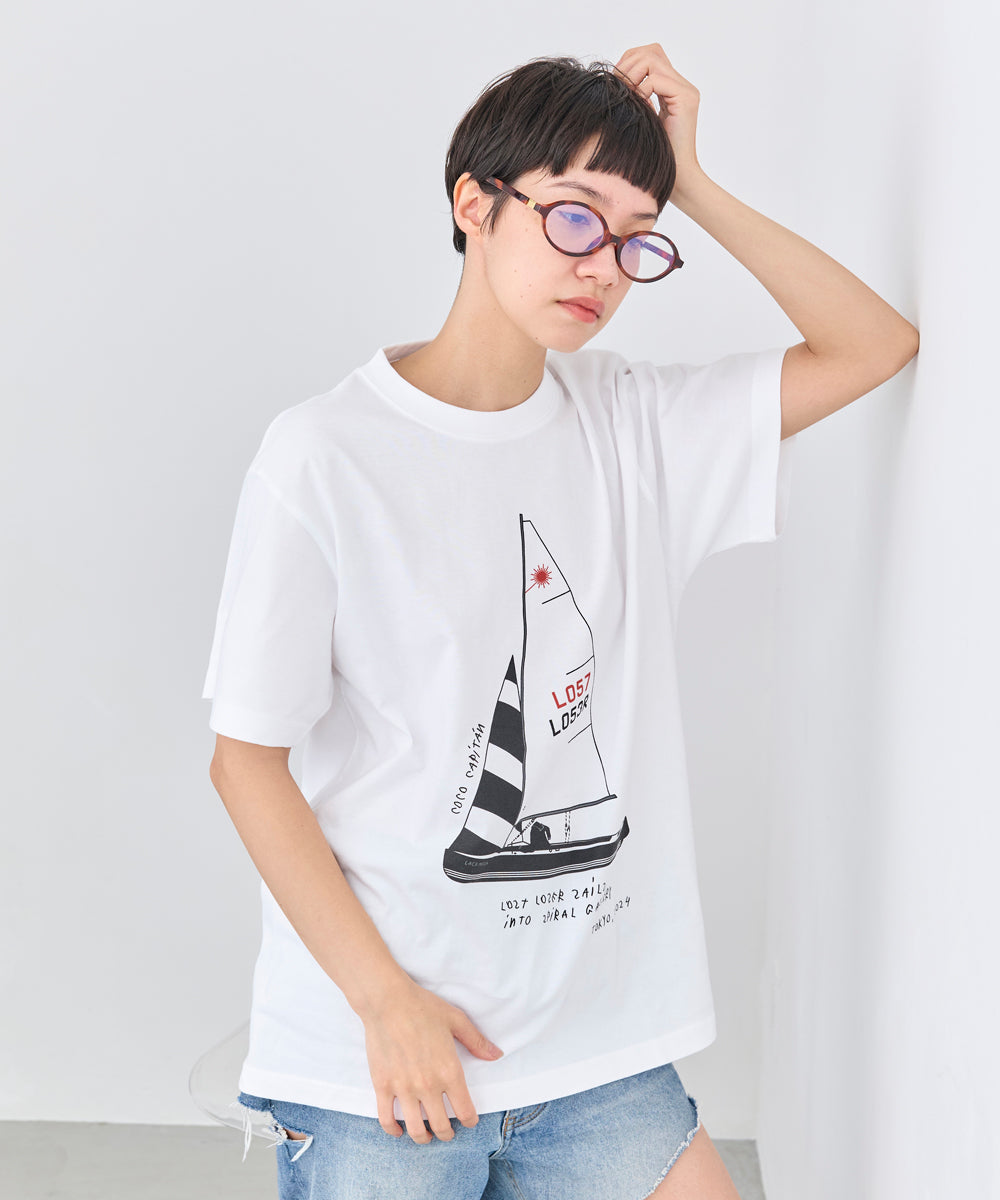 L057 L053R T-shirts White