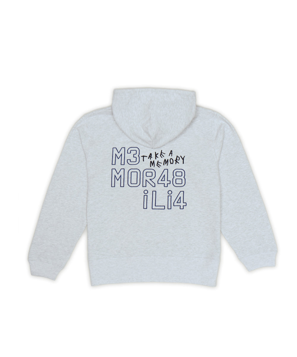 L057 L053R Hoodie Gray