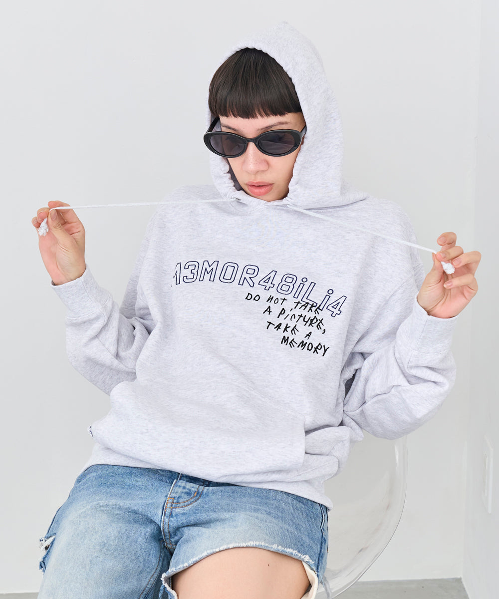 L057 L053R Hoodie Gray