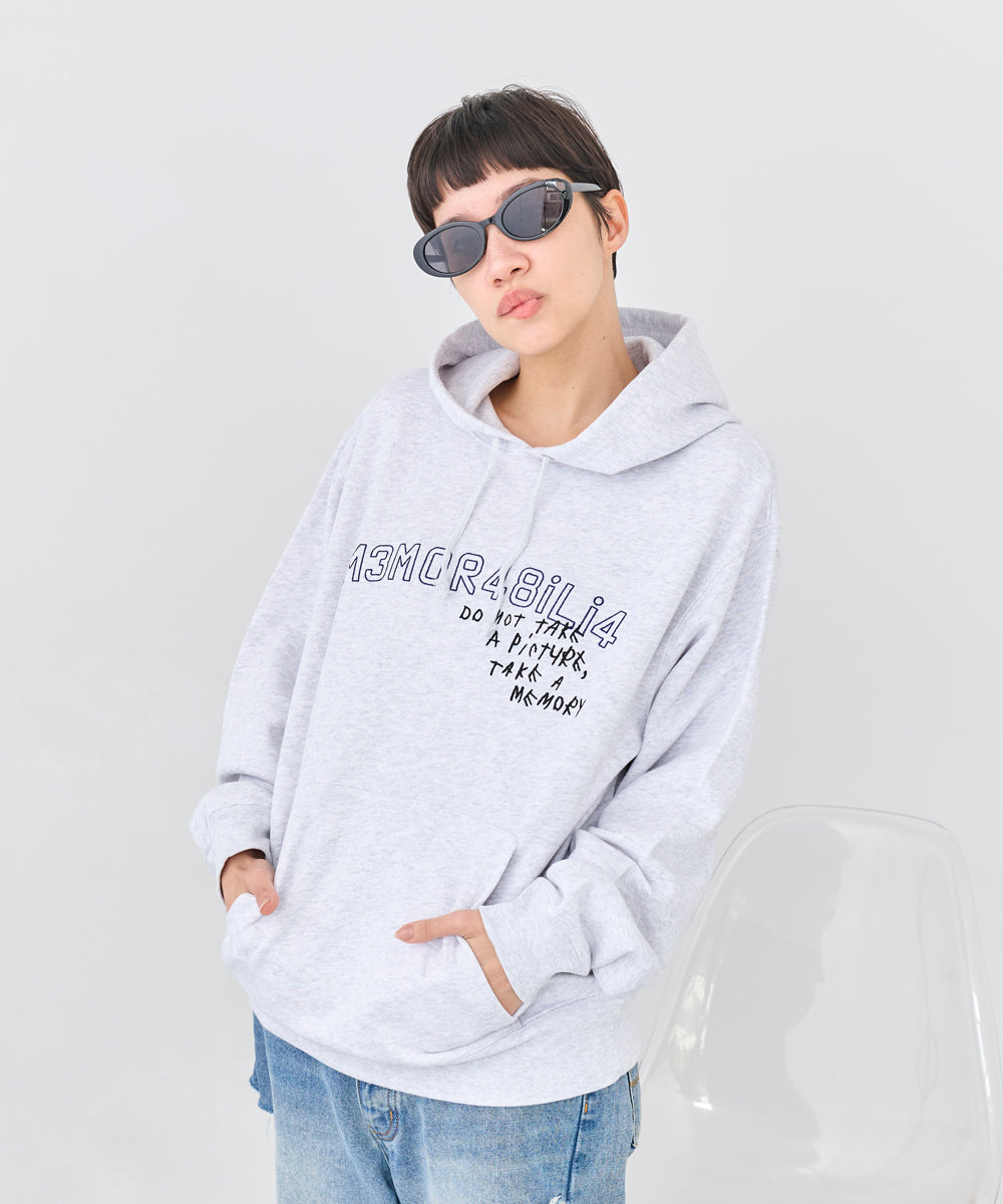 L057 L053R Hoodie Gray