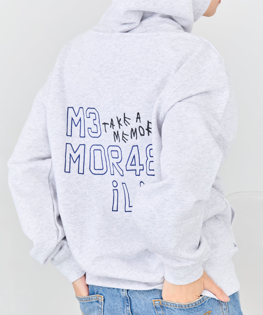 L057 L053R Hoodie Gray
