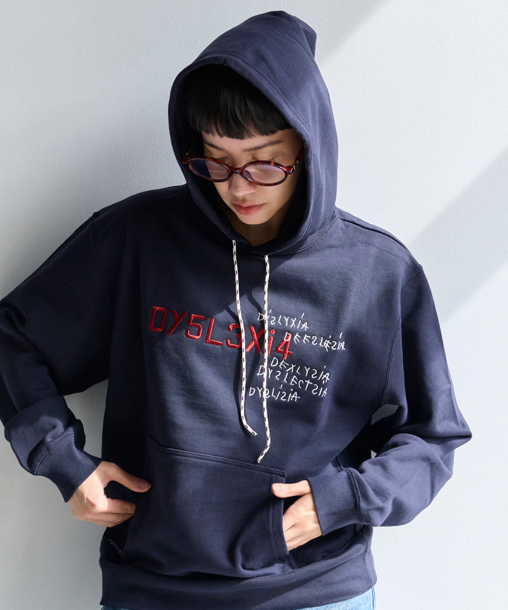 L057 L053R Hoodie Hazy Navy