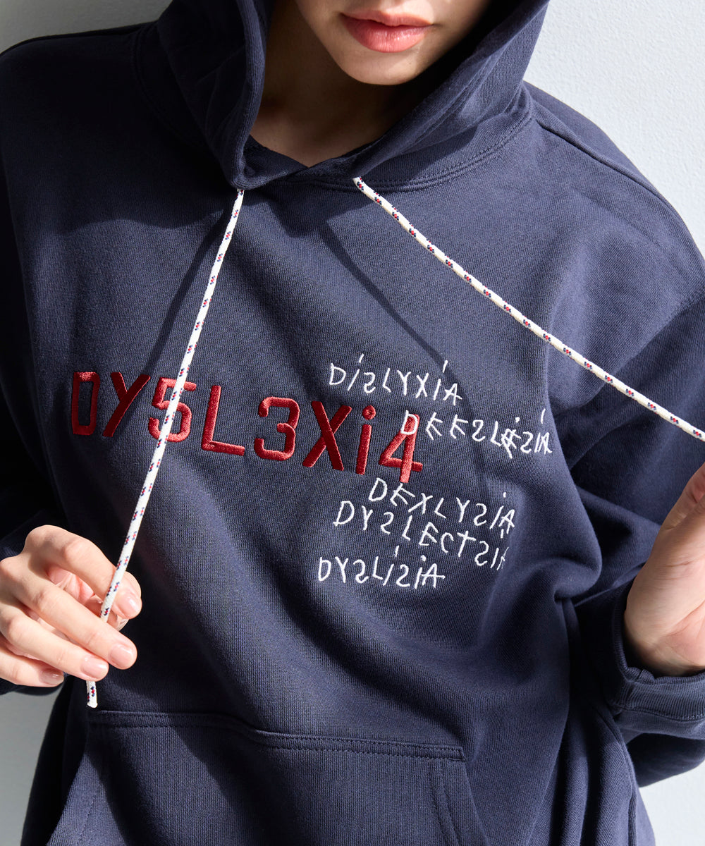 L057 L053R Hoodie Hazy Navy