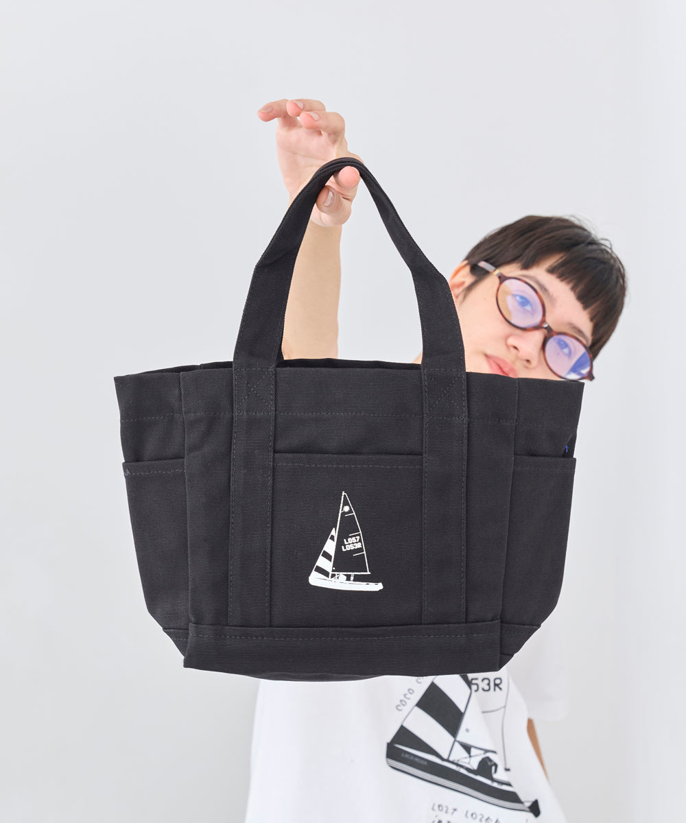 L057 L053R Small Tote Black