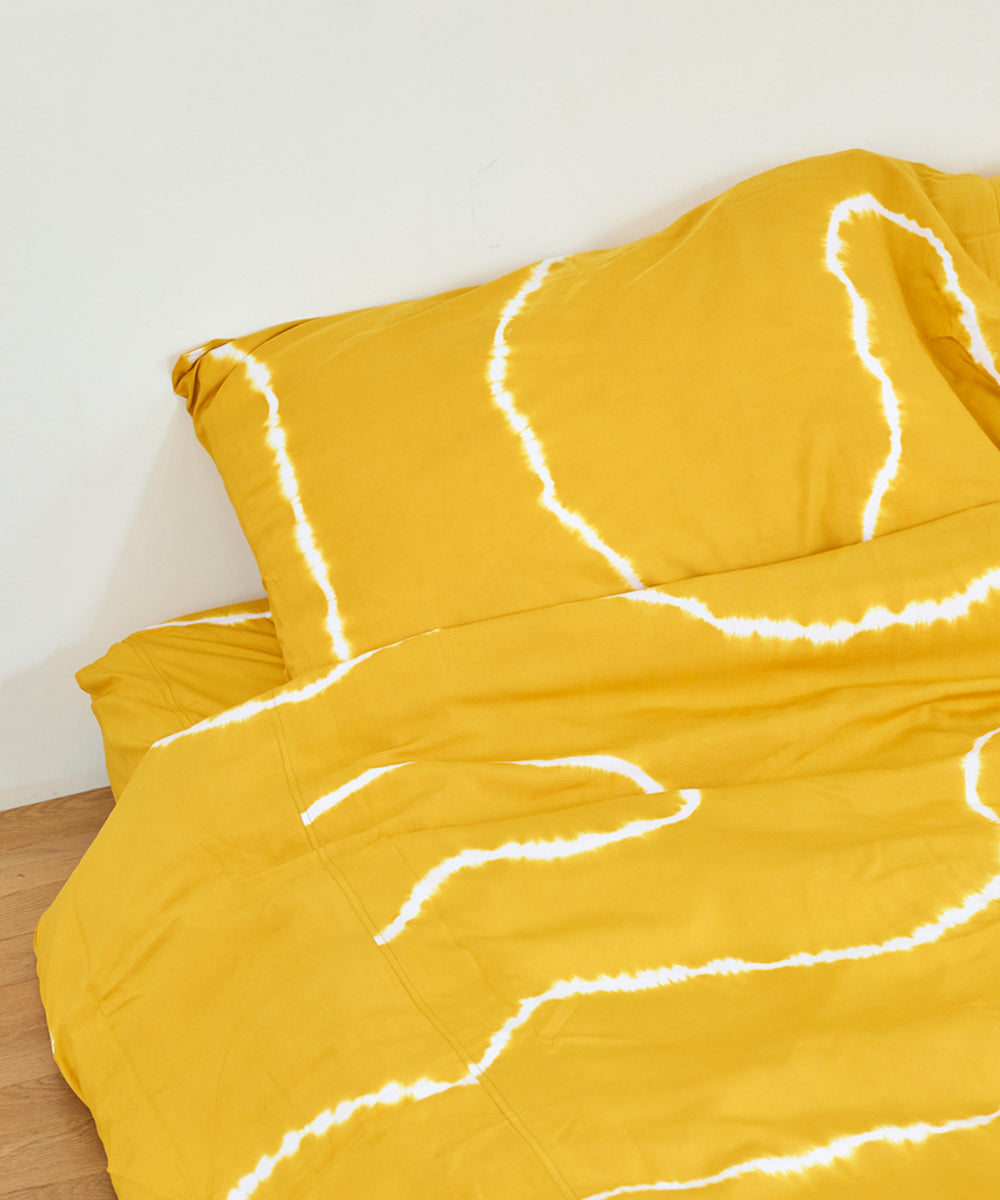 Yellow Dusk Quilt Cover Set