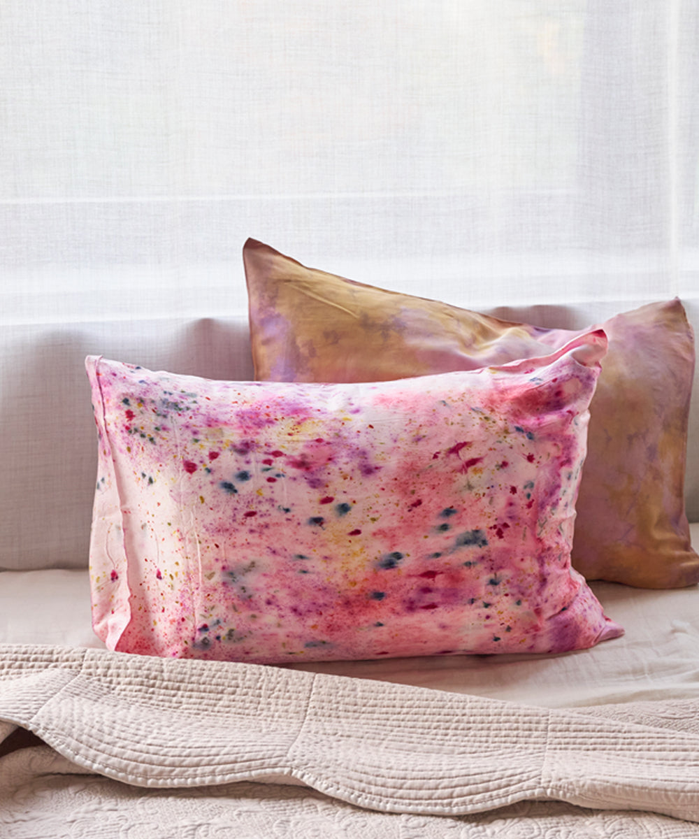 【Last One】Silk Pillowcase Pink