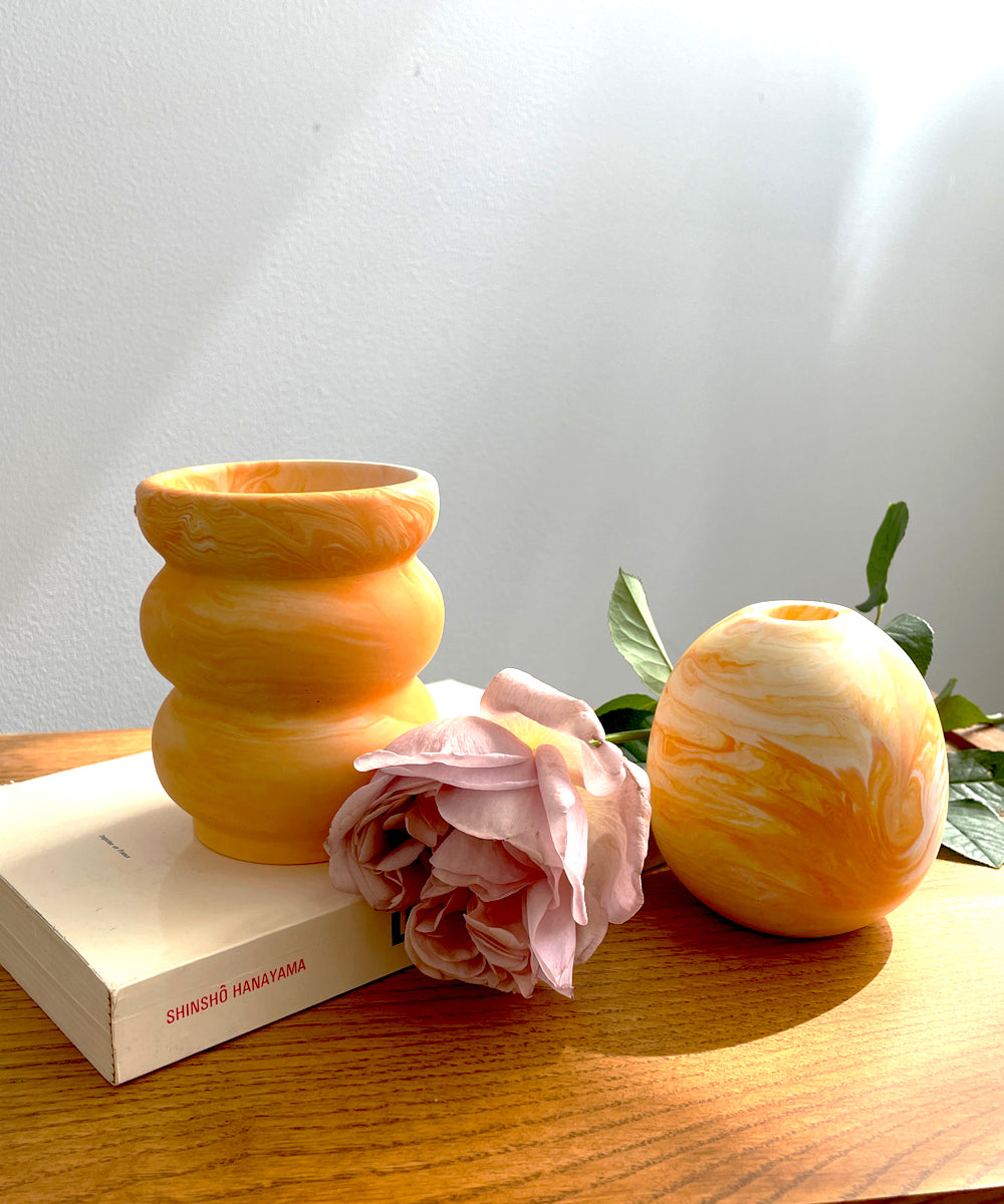 Ohana Vase Egg Orange
