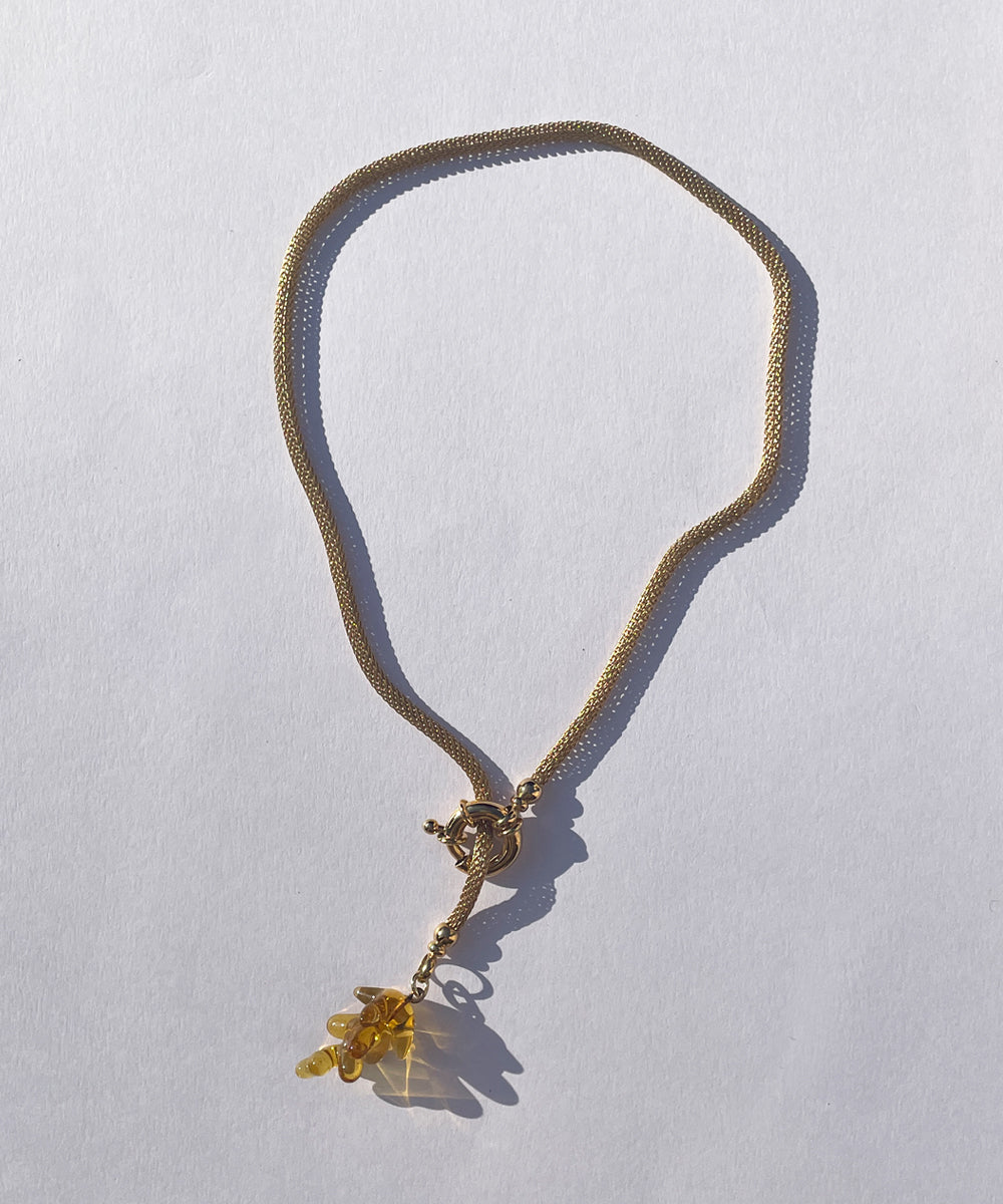 Algue Necklace Yellow×Gold